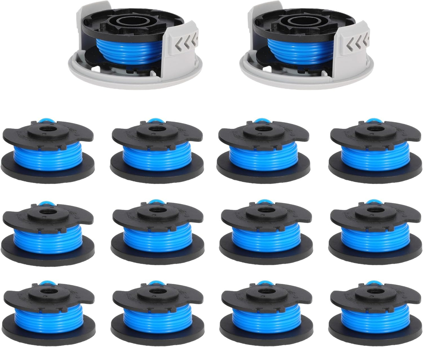 AC41RL3 Autofeed Dual Replacement Trimmer Spool Line for Homelite UT41120 UT41112 UT41121 UT41113 UT41122 UT41112B Electric Weed Eater String Trimmer Per Spool 27FT 0.065inch