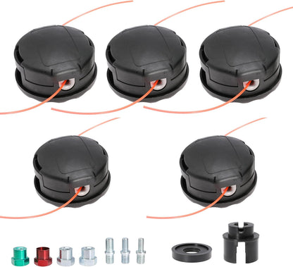 Trimmer Head for Echo Weed Eater PAS210 PAS211 PAS225 PAS230 for Echo Speed Feed 400 SRM210 SRM211 SRM225 SRM230 for SHINDAIWA C230 C242 C2510 2PCS