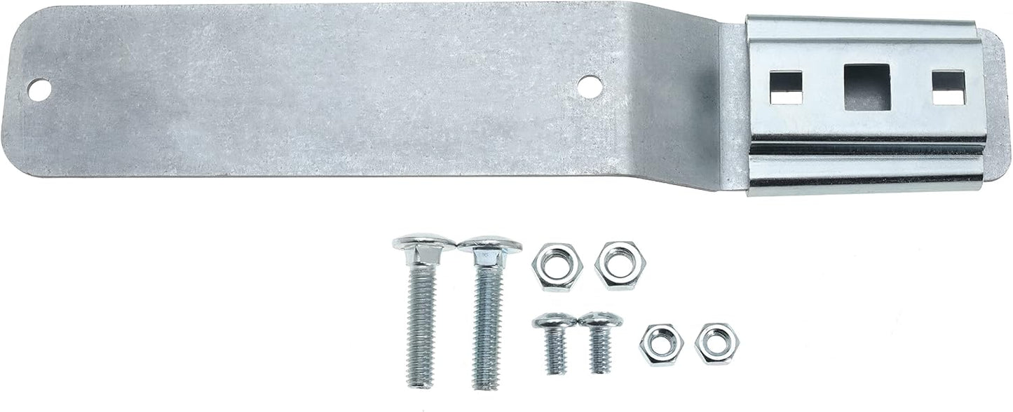 Slow Moving Vehicle Triangle Sign Mounting Kit for Golf Cart Includes 1 Tractor Bracket 1 Street Sign Bracket 4 Bolts and 4 Nuts