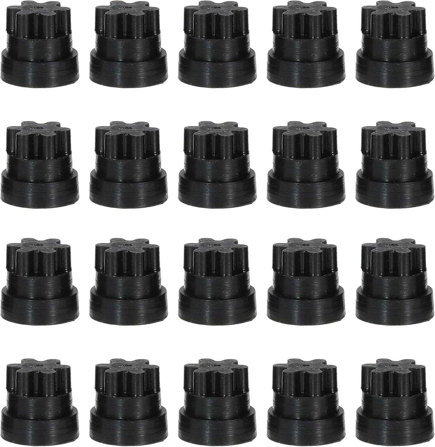 Rubber Grate Feet Stop Top Grates Knobs Replacement for Thermador Gas Stovetop Cooktop Grate Replaces 00618112 00637940 Pack of 10