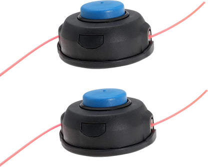 T25 Tap Advance Trimmer Head Replace 966674401 537338306 537338310 for Husqvarna 128L 128R 128RJ 122C 124L 125C 125L 128LD 223R 223L 322C 323C 325C 325CX 2PC