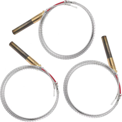36'' 750mv Thermopile Generators for Fireplace Gas Ovens/Grills/Boilers/Water Heaters Frying Furnace 750℃ Millivolt Thermocouple