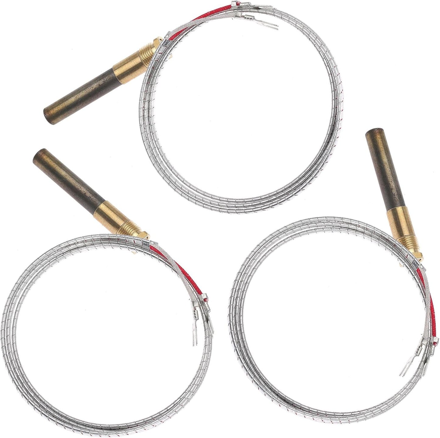 36'' 750mv Thermopile Generators for Fireplace Gas Ovens/Grills/Boilers/Water Heaters Frying Furnace 750℃ Millivolt Thermocouple