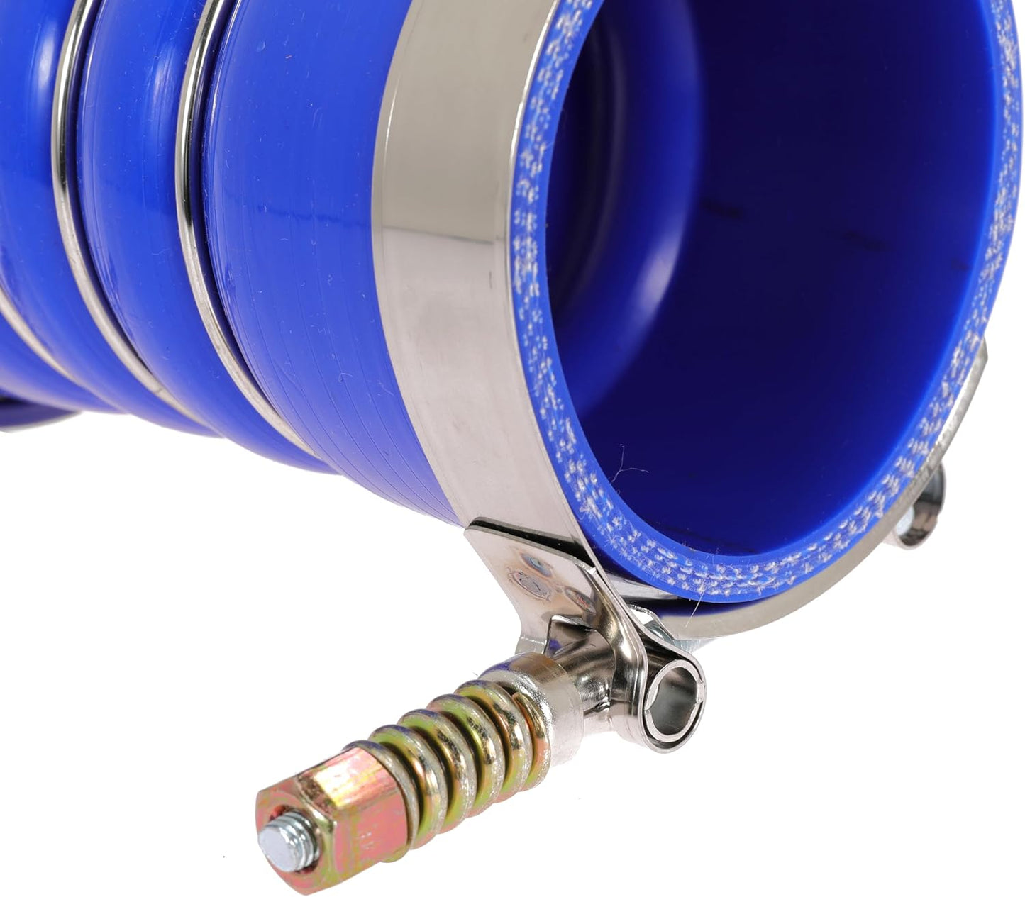 3 Inch Silicone Charge Air Cooler Hump Hose Boot Set 3" X 6" with T Bolt Clamp Blue (Hose-3060-BU)