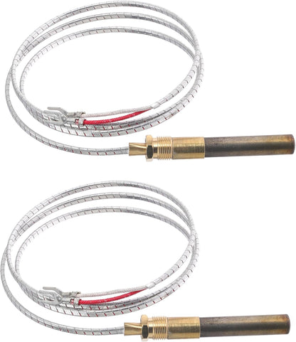 36'' 750mv Thermopile Generators for Fireplace Gas Ovens/Grills/Boilers/Water Heaters Frying Furnace 750℃ Millivolt Thermocouple