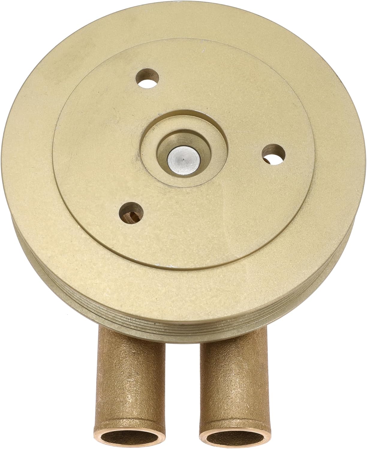 21214599 5.7 Crank Mounted Sea Water Pump for Volvo Penta Engines 4.3 5.0 5.7 Replaces 21214599 3862482 3812693 with Serpentine Belt Pulley