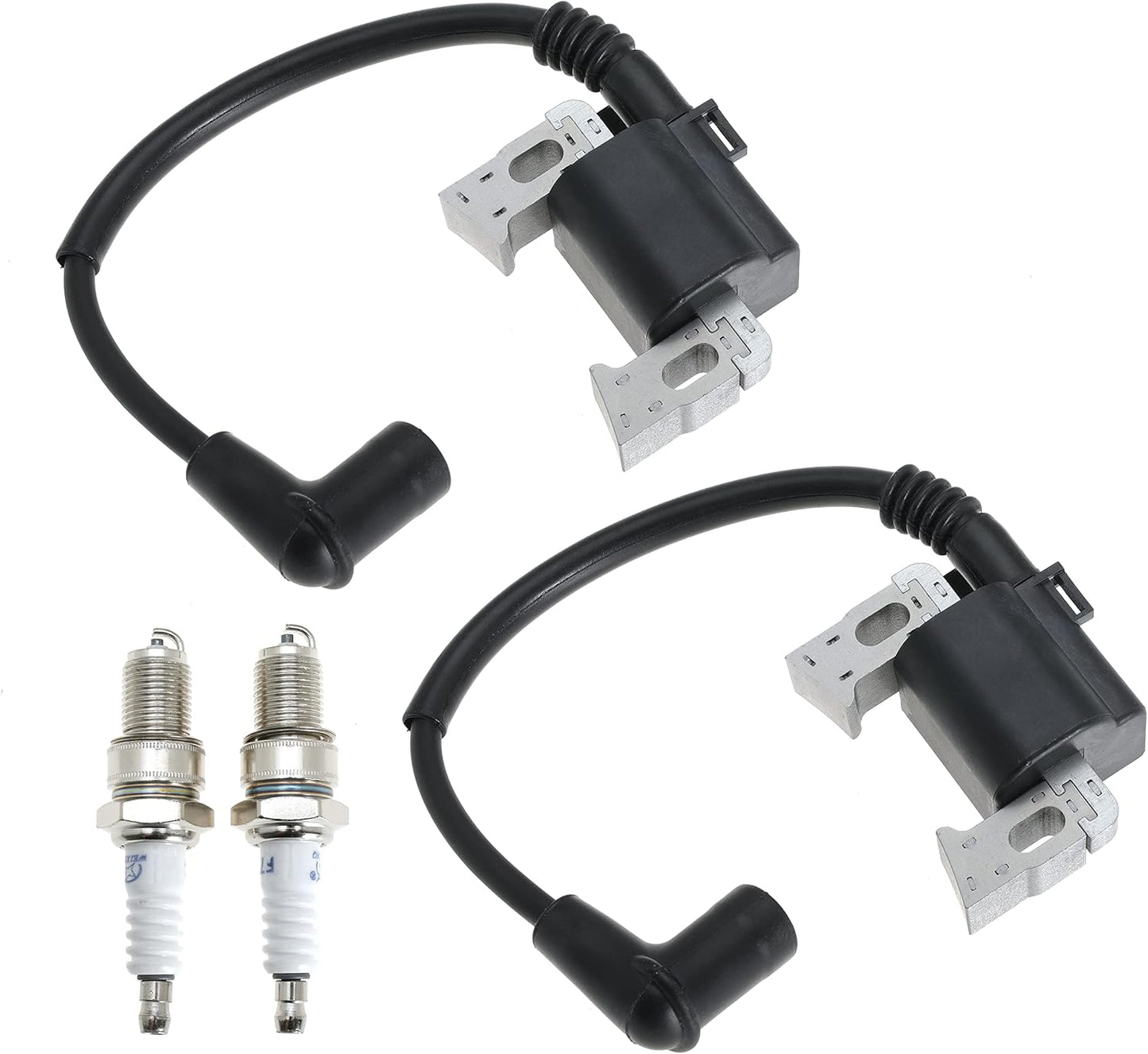 Ignition Coils with Spark Plugs for Honda GX630 GX660 GX690 GXV630 GXV660 Replace 30500-Z6L-043 30500-Z6L-033 30500-Z6L-003 30500-Z6L-013 30500-Z6L-023, 2 Packs