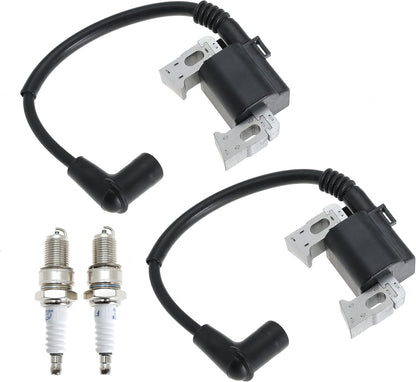 Ignition Coils with Spark Plugs for Honda GX630 GX660 GX690 GXV630 GXV660 Replace 30500-Z6L-043 30500-Z6L-033 30500-Z6L-003 30500-Z6L-013 30500-Z6L-023, 2 Packs