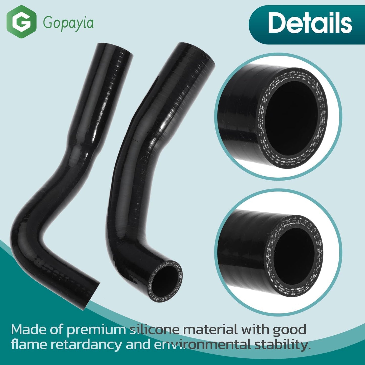 Replacement 52040079 Fuel Filler Hose for Jeep Wrangler YJ 1987-1995 Replaces 52040081