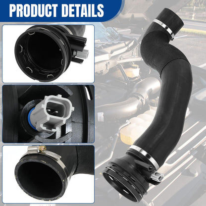 HC3Z-6F073-B Turbo Intercooler Outlet Tube Replace HC3Z-6F073-B HC3Z6F073B HC3Z-6F073-A For Ford F-250 F-350 F250 F350 Super Duty 2017 6.7L Powerstroke 2017 2018 2019 with Sensor