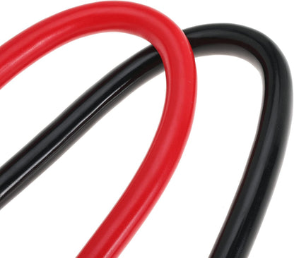 2 AWG Battery Cable 2AWG Battery Power Inverter Cables with 5/16 in Lugs Terminal for Automotive Solar Marine Boat RV Car Motorcycle (1FT)