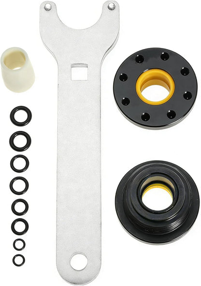 Seal Kit Replace HS5157 HC5340 HC5341 HC5342 HC5343 HC5344 HC5345 HC5346 HC5347 HC5348 HC5358 HC5365 For SeaStar Front Mount Hydraulic Steering Cylinders with Wrench
