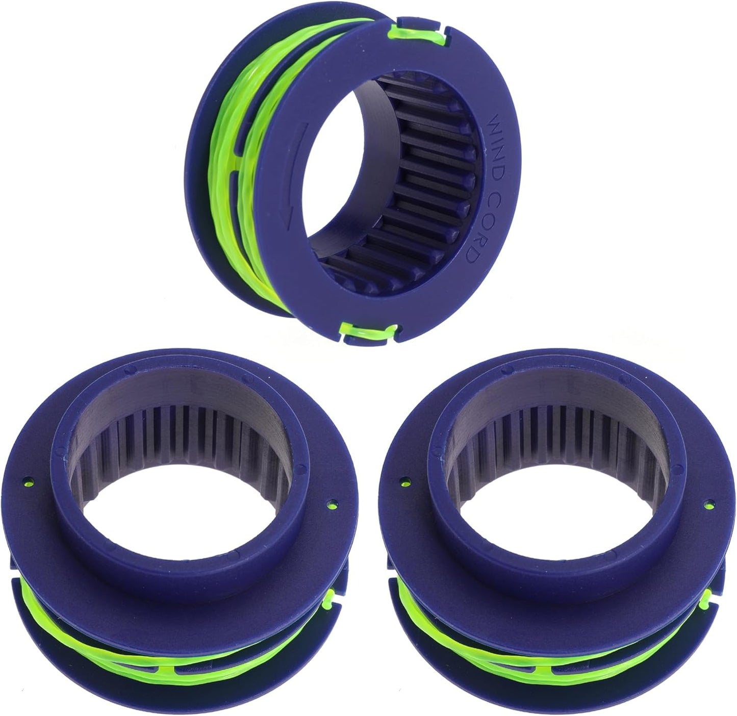 Pre-Wound Dual-line Spool 0.08 Diameter line for Kobalt 24V KST 1124B-03 KST 2024A-03 KST 2224B-03 KST 4024A-03 Trimmer Replace 1504979 1137837