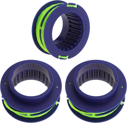 Pre-Wound Dual-line Spool 0.08 Diameter line for Kobalt 24V KST 1124B-03 KST 2024A-03 KST 2224B-03 KST 4024A-03 Trimmer Replace 1504979 1137837