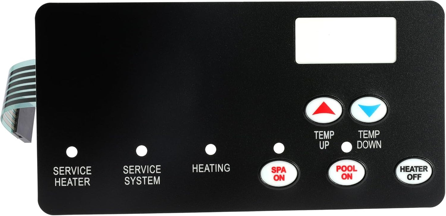Switch Membrane Pad Replace 42002-0029Z 472610Z for MasterTemp Pool and Spa Heater Electrical System