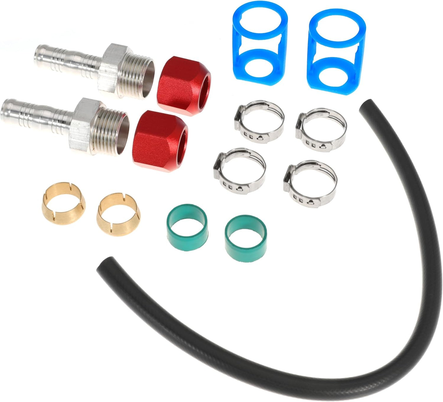 800-670 A/C Line Splice Kit For 5/8 Line With No.10 Hose 800670 Air Conditioning Repair Splice Connector Splicer Coupler Kit For 5/8 AC Line to Hose Repair (Line-K670)