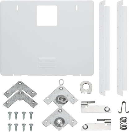 RV Water Heater Door Conversion Kit for Dometic WH-6GEA, WH-6GA, WH-9GEA Compatible with Atwood GC6AA-10E 6 Gallon Older Openings