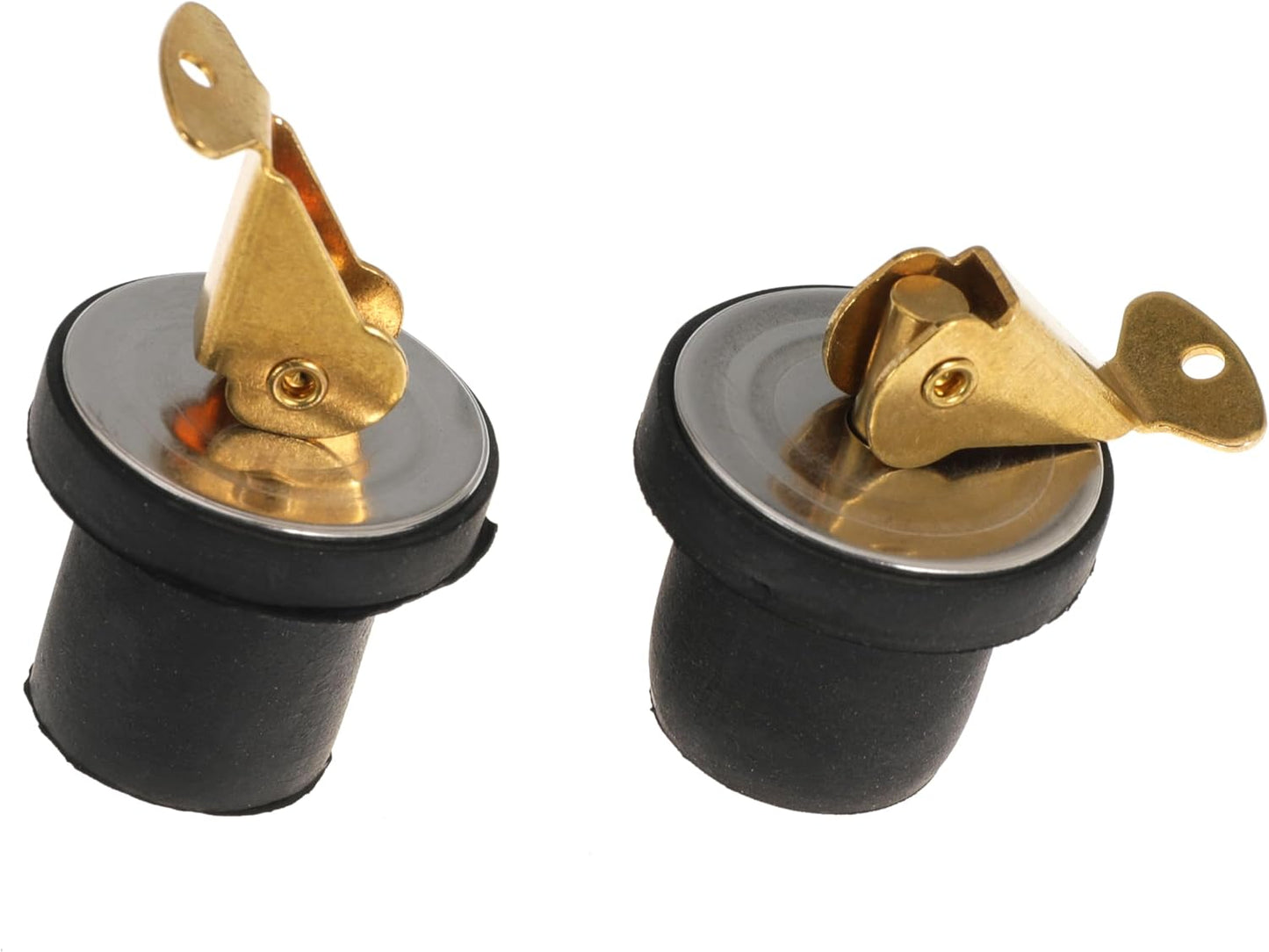 Boat Drain Plug Brass Boat Plug Snap Rubber Plugs Deck Plug for Boat Marine Twist Accessories