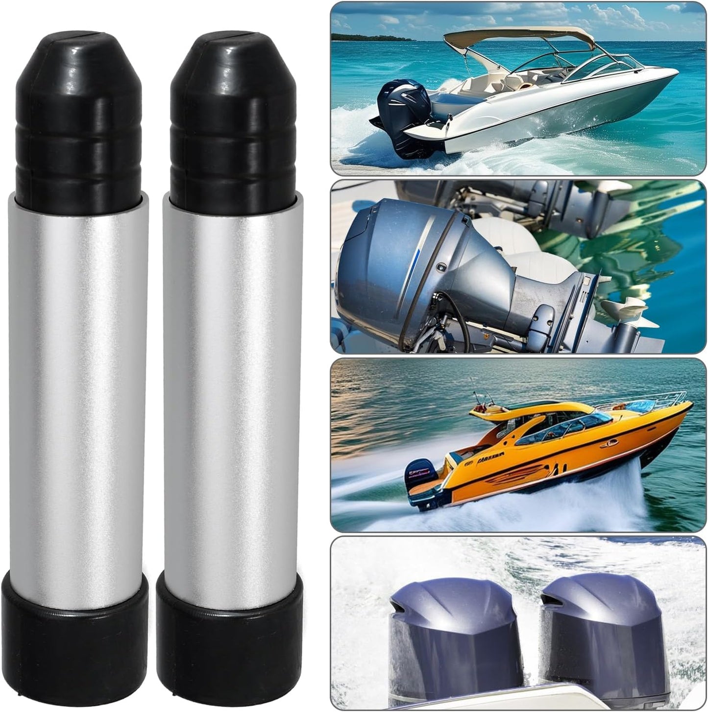 Boat Outboard Transom Saver Support and Trailering Motor Locks with 2 and 3 Rams Trim and Tilt Systems Wedge Transom Saver with Steer Stop Stabilizer Clips