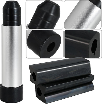 Boat Outboard Transom Saver Support and Trailering Motor Locks with 2 and 3 Rams Trim and Tilt Systems Wedge Transom Saver with Steer Stop Stabilizer Clips