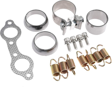 Exhaust Pipe Manifold Gasket Spring Rebuild Kit For Polaris UTV Ranger RZR 800 EFI 2008-2010
