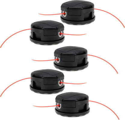 Trimmer Head for Echo Weed Eater PAS210 PAS211 PAS225 PAS230 for Echo Speed Feed 400 SRM210 SRM211 SRM225 SRM230 for SHINDAIWA C230 C242 C2510 5PCS