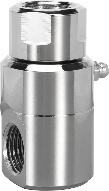 ½ inch ½’’ for FXF Heavy Duty Hose Reel Swivel with Grease for Zerk Fitting Compatible with Home and Industrial Steel Hose Reel, for Super Swivel