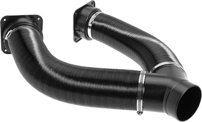 75mm Diesel Heater Pipe Duct Vent Kit with Warm Air Outlet for Webasto for Eberspacher 2KW 5KW 8KW Diesel Parking Heaters (Y-shape)