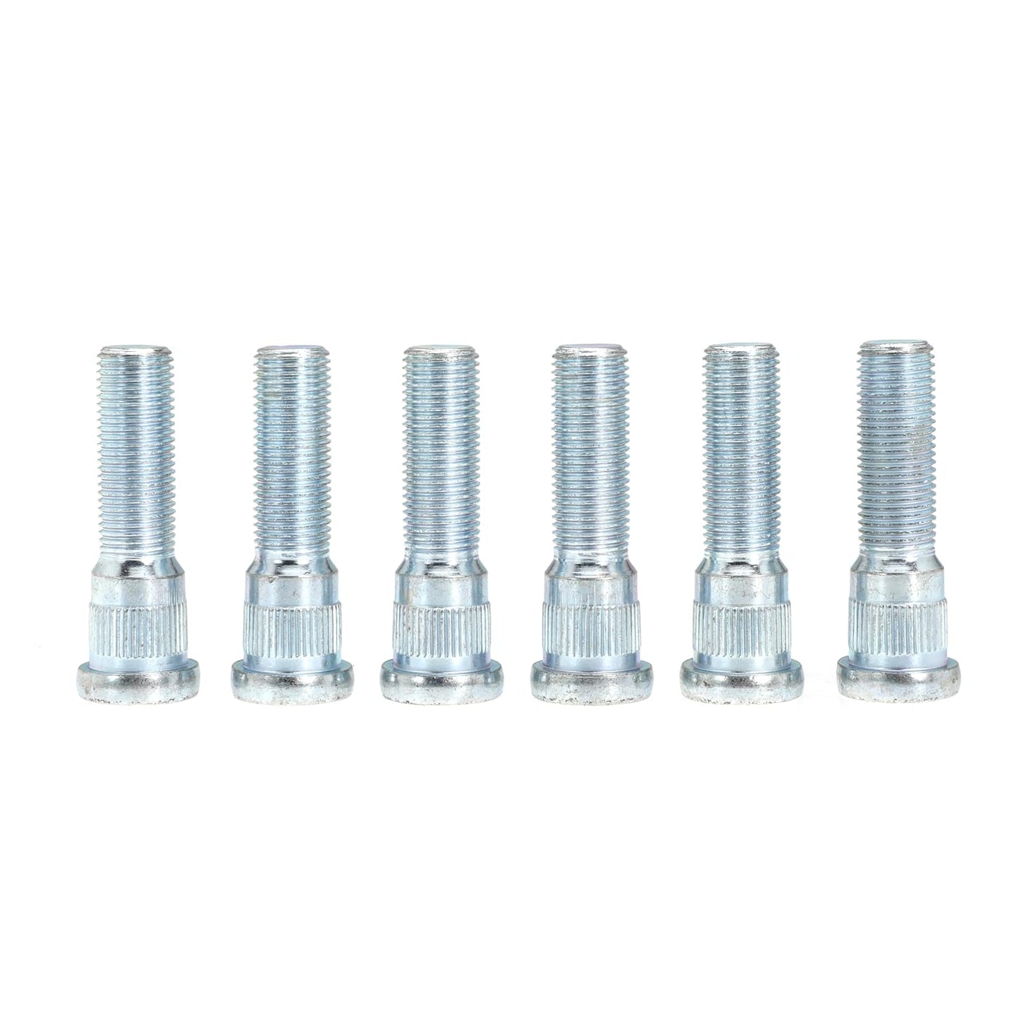 6Sets 1/2-20 Inch Wheel Stud with Nuts for Trailer for Lippert Axles 2000 lb to 3500 lb for Dexter 4400 lb with 1/2"-20 UNF Thread Size