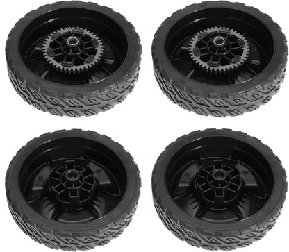 Lawn Mower Front Drive Wheels 44710-VR8-N00ZA, Rear Wheels 42710-VR8-N00ZA for Honda HRN216 Walk Behind Lawn Mower