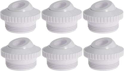 3/4" Pool Jet Nozzles for Hayward SP1419D Directional Flow Eyeball Inlet Fittings Jet Opening Return Jet with 1-1/2 Inch Thread