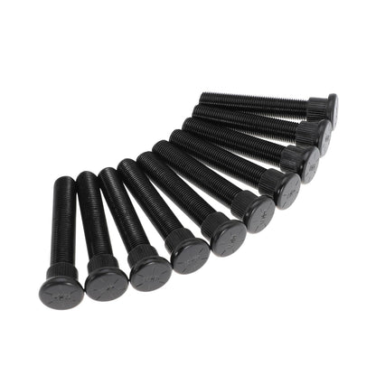 Wheel Stud Bolt 1" Longer Than Stock for Ford for Mustang 1965-2004 for Chevy C10 1973-1987 with Extended Length, 1/2" x 20 Thread, 3" Length, 0.625 Knurl (20Pcs)