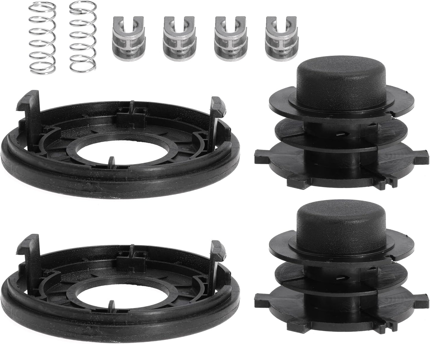 25-2 Trimmer Head Rebuild Kit for Stihl 25-2 FS44 FS55 FS80 FS83 FS85 FS90 FS100 FS100RX FS110 FS120 FS130 String Trimmer with Cover Cap Parts Head Spool (Spool-S2502)