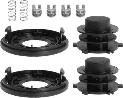 25-2 Trimmer Head Rebuild Kit for Stihl 25-2 FS44 FS55 FS80 FS83 FS85 FS90 FS100 FS100RX FS110 FS120 FS130 String Trimmer with Cover Cap Parts Head Spool (Spool-S2502)