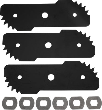 7-1/2" Edger Blades Replace 69601552632 601000749 601002454 636715110 613223 613223R 720237001 719613223B 7295092100 for Craftsman for Echo for Husqvarna for Ryobi