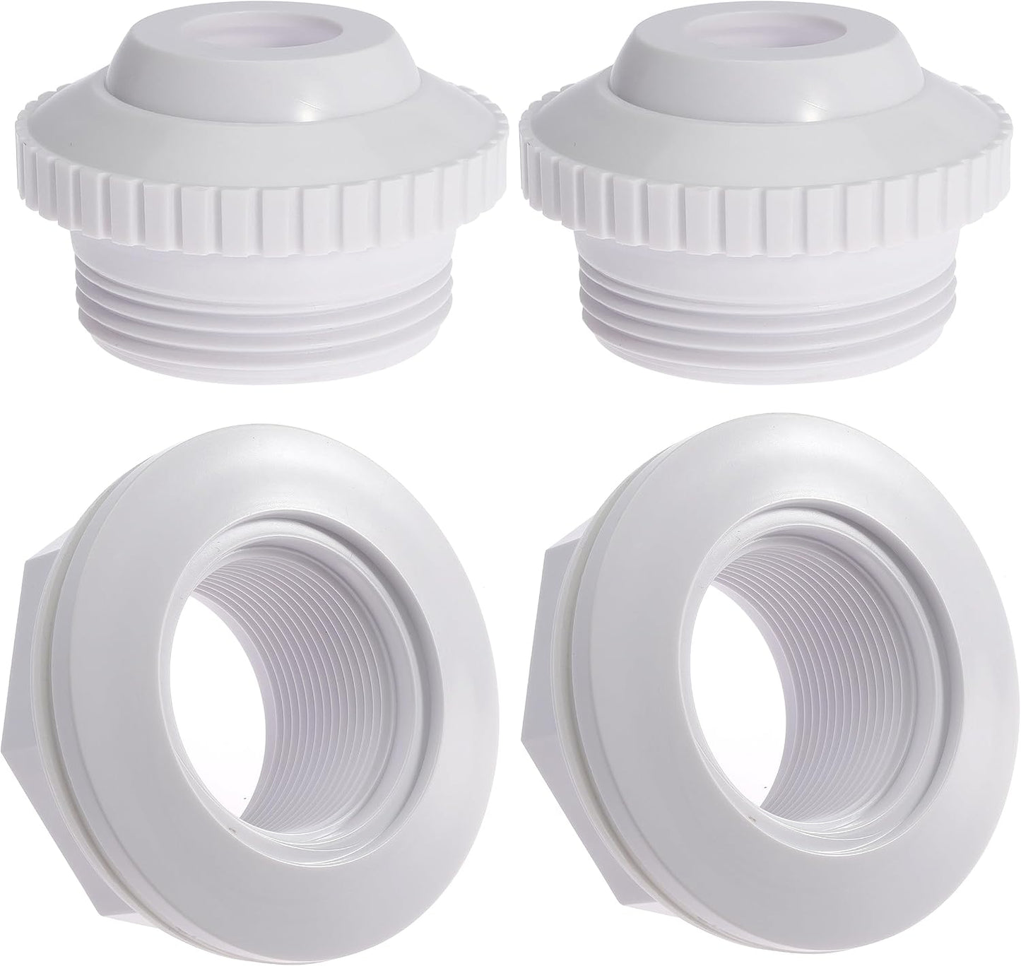1.5" Inlet Return Fitting with Locknut Gasket Replace SP1023 with Directional Flow Inlet Fitting Replace SP1419D for Hayward Above Ground Pool Accessories
