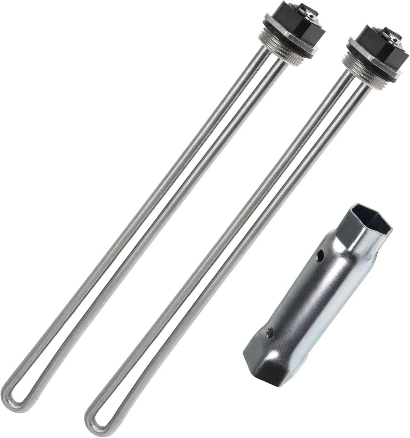 Replacement 520900 RV Water Heater Element Replaces SW4DE SW6DE SW6DEL SW10 SW10DE SW10PE SW12DE SW12DEL for Suburban for Atwood 6-10 Gallon SW Electronic Water Heaters with 1-1/2 Socket