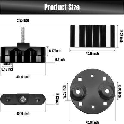 for RX-LOX-PM Pack Mount Lock with Keys Locking Pack Mount for Rotopax for LOX-PM Fuel Pack or Storage Box and Water Pack Gas Can Mounts and Fuelpax Standard Pack