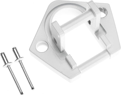 RV Awning Bottom Bracket Foot for Dometic Rounded Hardware for Sunchaser II RV Rounded Hardware Replacement Part (Right or Left (Bracket-U1)