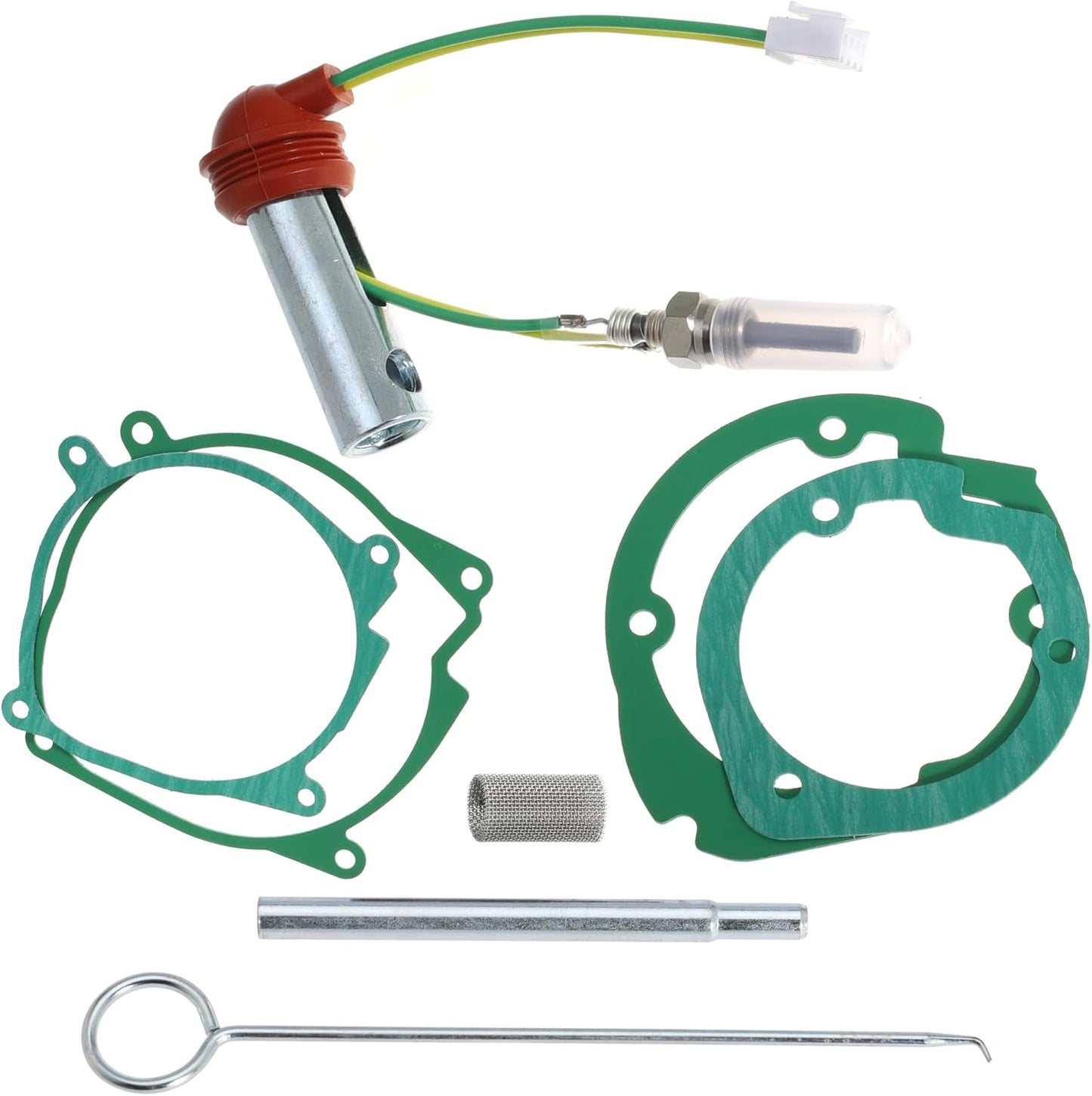 Glow Plug Repair Kit 12V Parking Air Heater Maintenance Kit for Eberspacher Espar Airtronic D2 D4 D4S with Strainer Screen Replaces 252069011300 252069100102 252069060001 252069010003