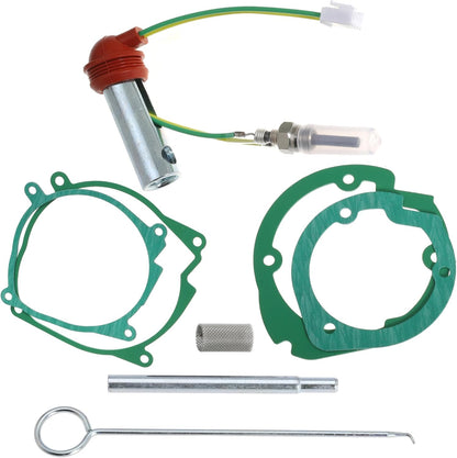 Glow Plug Repair Kit for 12V Chinese Parking Diesel Heater 2KW 5KW 8KW Models, 8PC Ceramic Glow Plug and Gaskets Maintenance Kit