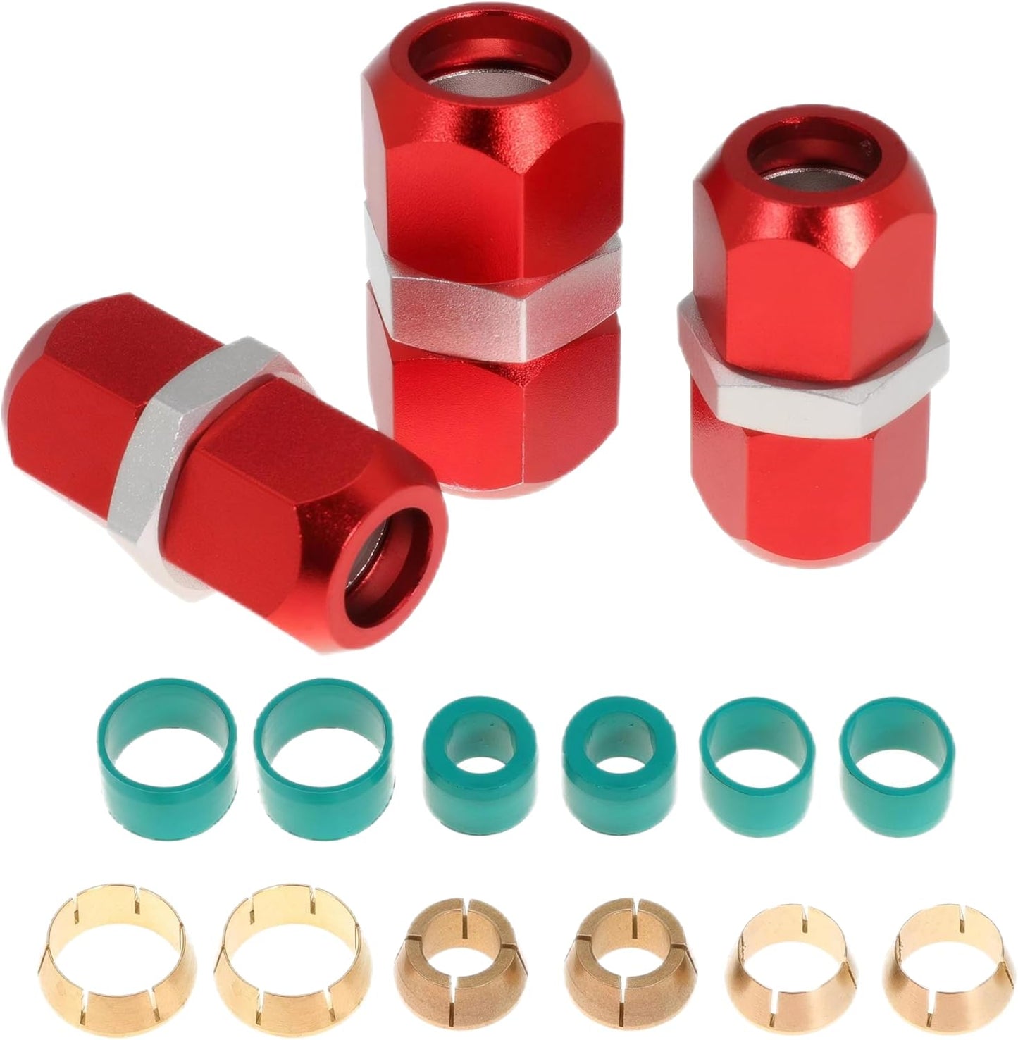Air Conditioning Repair Splice for Dorman 800-640 800-641 800-642 5/8 inch 3/8 inch 1/2 inch Line Splice A/C Line Splice Repair Tools Connector Kit