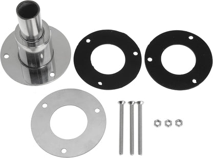 Straight Thru Hull Exhaust Skin Fitting 24mm Tube Pipe Socket for Webasto for Planar for Eberspacher for Chinese Parking Heaters