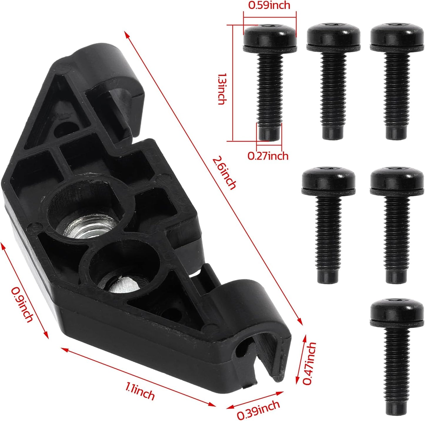 Hardtop Bolts Hardware Kit for Jeep Wrangler JK JKU Sport 2007-2018 | Retainer Mounting Bolt Nut Kit