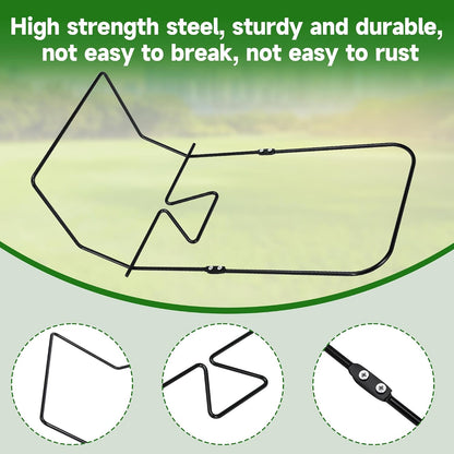 Lawn Mower Bag Frame Grass Catcher Bag Frame for to-ro 22" Recycler Lawn Mower Replace 132-4483-03 114-2639-03