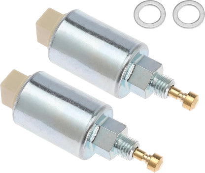 Carburetor Fuel Solenoid Replace 499161 498231 496592 695423 699915 699916 699878 794572 796109 799728 Carb Solenoid For Craftsman For John Deere Lawn Mower (Solenoid-0699-2)