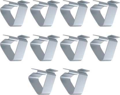 RV Window Screen Clips Stainless Steel Spring Bail Retainer Clips for RV Windows, Doors, Garage, and Patio Screens, 20PCS