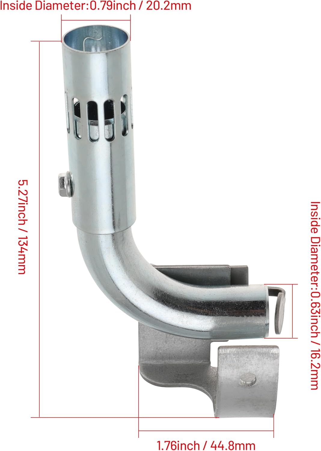 Main Burner Tube Replace 91638 for Dometic Atwood for 6 Gallon for RV Water Heater GCH6-4E GCH6-6E GCH6-7E GH6-6E GH6-7E GH6-8E