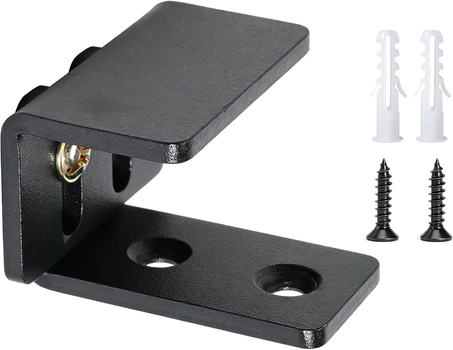 U Shape Barn Door Floor Guide Fit Wall Mount System (1PCS) | Fit Distance, Floor, wall Mount, Window and Cabinet, Countersunk Holes