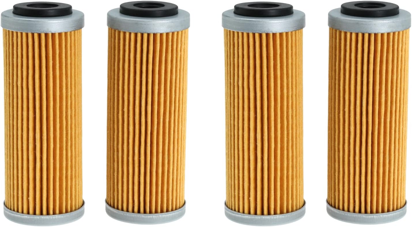 Oil Filter Replace 77338005100 for KTM EXCF 250 350 450 200 530 SXF 250 350 450 505 2008-2022 for Husqvarna Fe 450 2017 (Pack of 4)
